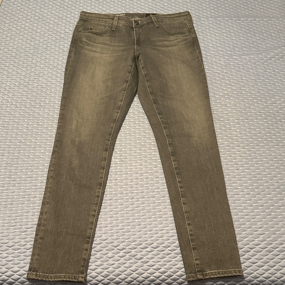 AG Adriano Goldschmied Tan Jeans Jeggings